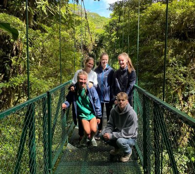Exploring Monteverde in Costa Rica.