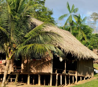 The view from the Andes in Peru.