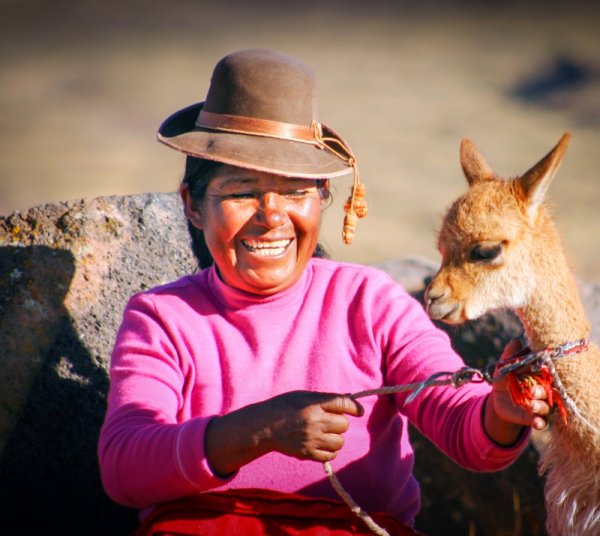 peru lady